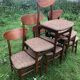 Scandinavian chairs vintage teak 60s