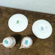 Lot de 2 tasses Sarreguemines minton 215
