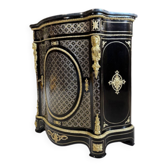 Boulle marquetry support furniture "net" from the Napoleonic III period