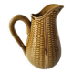 Corn cob earthenware pitcher – golden highlights