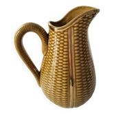 Pichet en barbotine épi de maïs – réhauts dorés