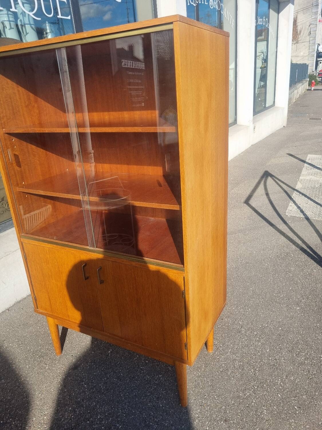 Vintage display cabinet