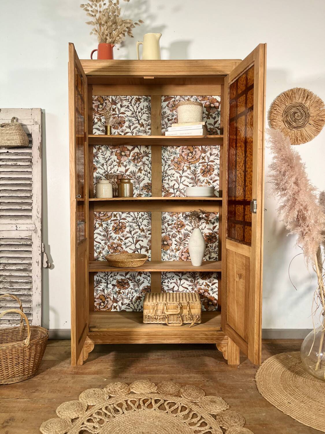 Parisian glass cabinet