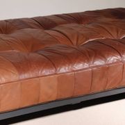 Daybed ‚DS-80‘ in Cognac Patchwork Leather by De Sede | Switzerland 1970s
