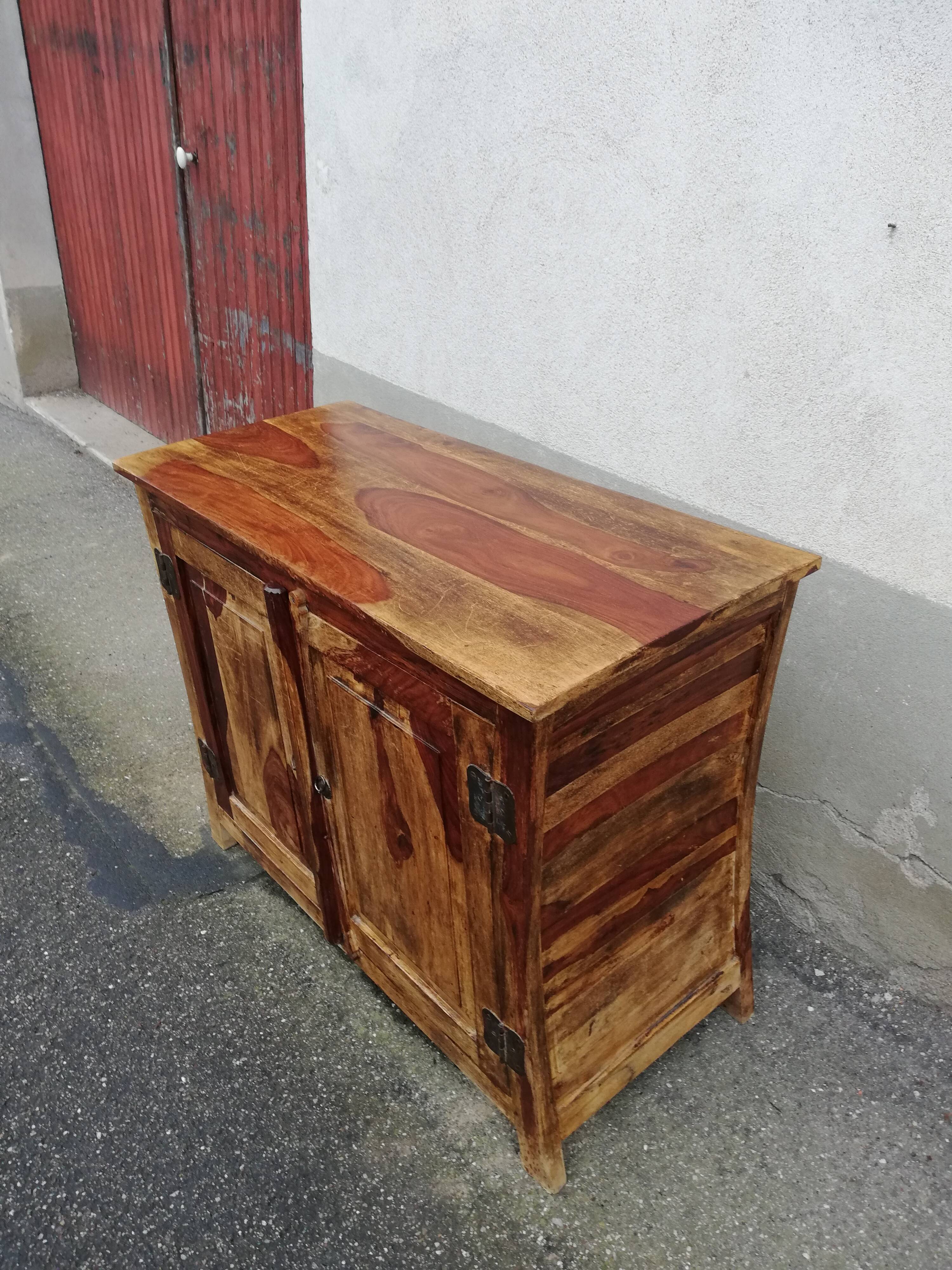 Vintage exotic wood sideboard
