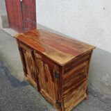 Vintage exotic wood sideboard