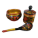 Ensemble bol, pot et cuillère Khokhloma