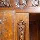 Solid oak wardrobe, Renaissance style