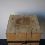 Billot de bouchers en bois
