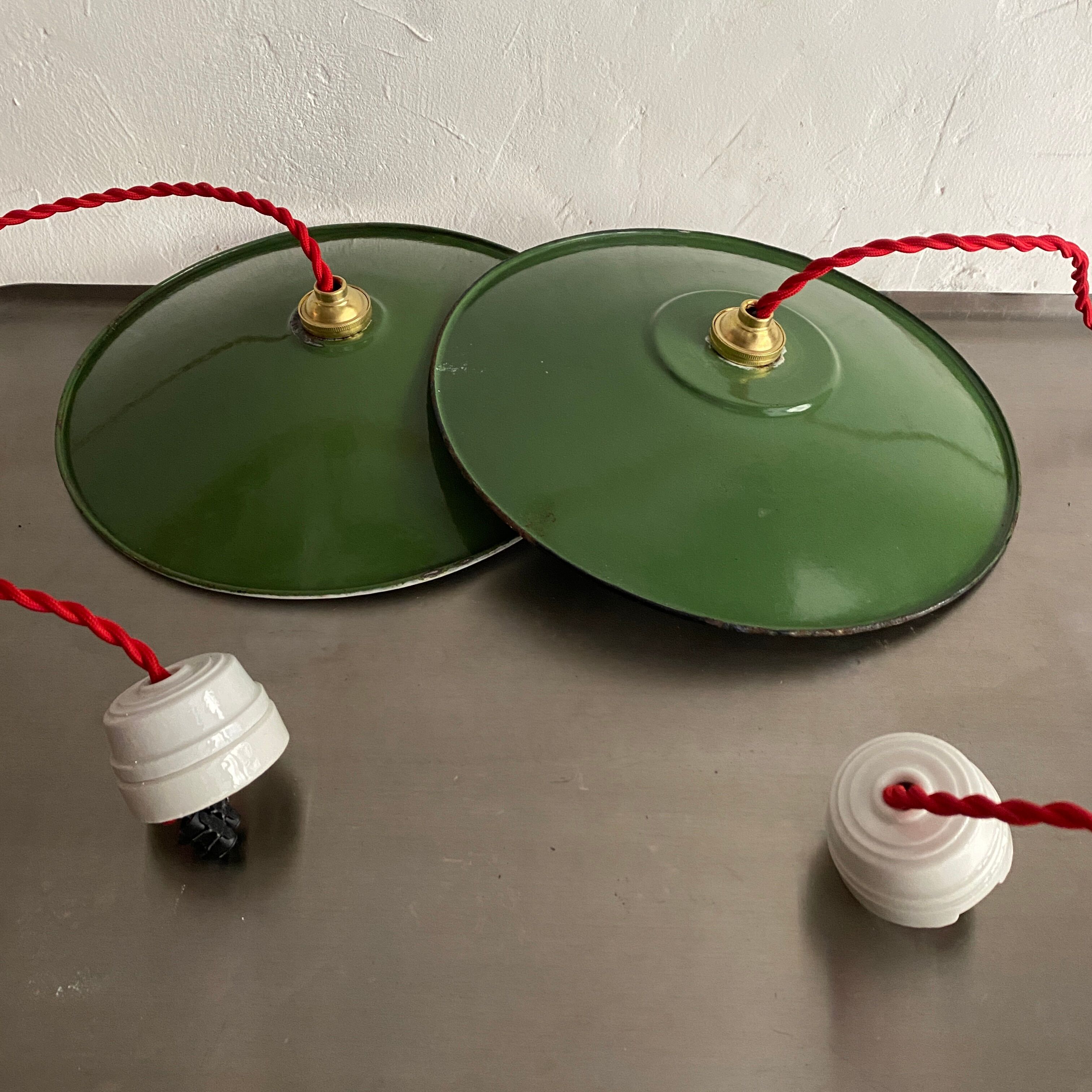 Set of 2 industrial suspensions