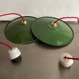 Set of 2 industrial suspensions