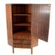 Angled Rosewood Wardrobe, 1960s