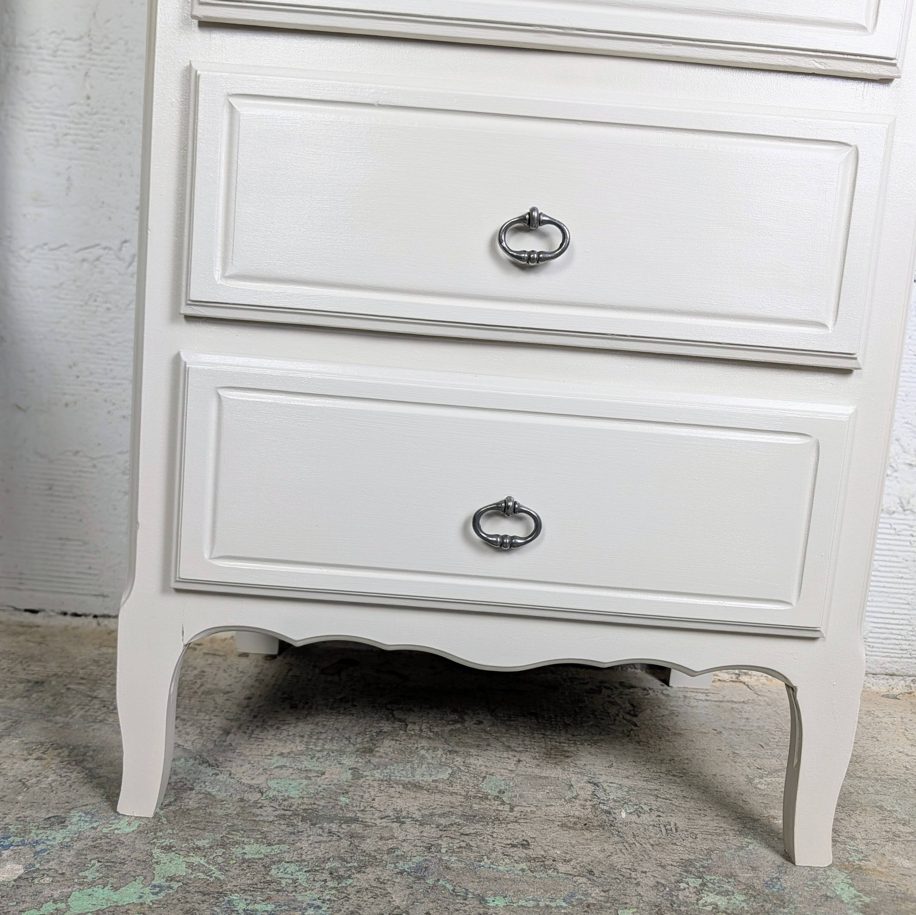 Chiffonnier semainier 6 tiroirs style Louis XV