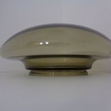 Large glass ceiling light from Limburg, 1960s