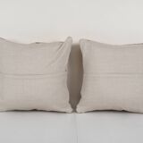 Set of two turkish carpet rug pillow cover