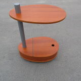 Mobile side table, 1980s