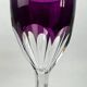 Baccarat, 6 verres Genova en cristal double couleur, 19 cm