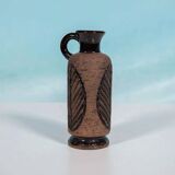 Ceramic vase with vintage design from Laholm, Sweden, 1960s vase.