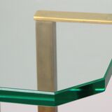 Rares tables d'appoint Peter Ghyczy T18, modèle des années 1970, hauteur 73 cm.