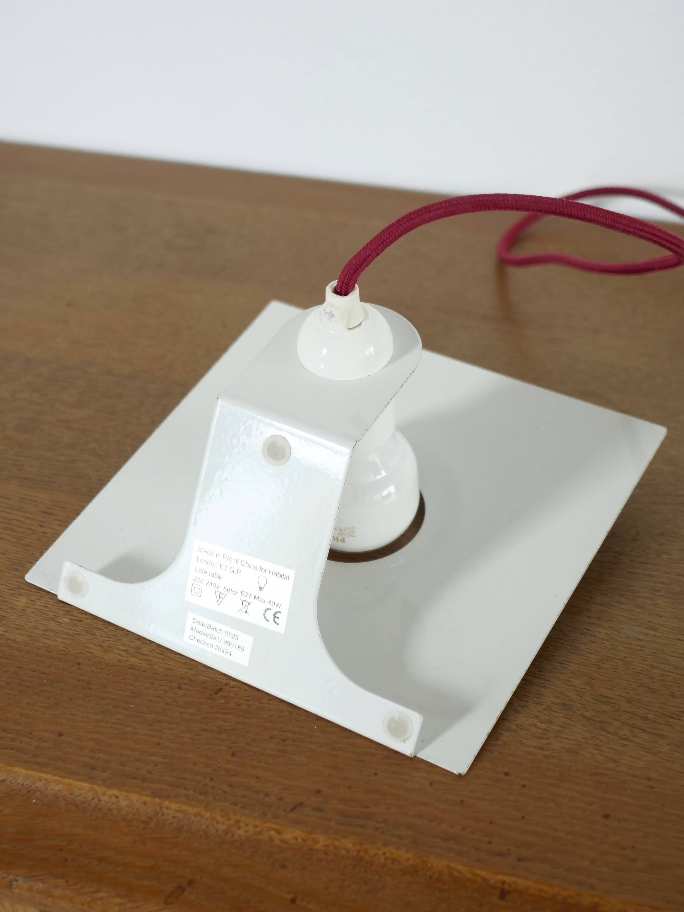 Vintage minimalist lamp Habitat