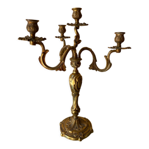 Chandelier en bronze