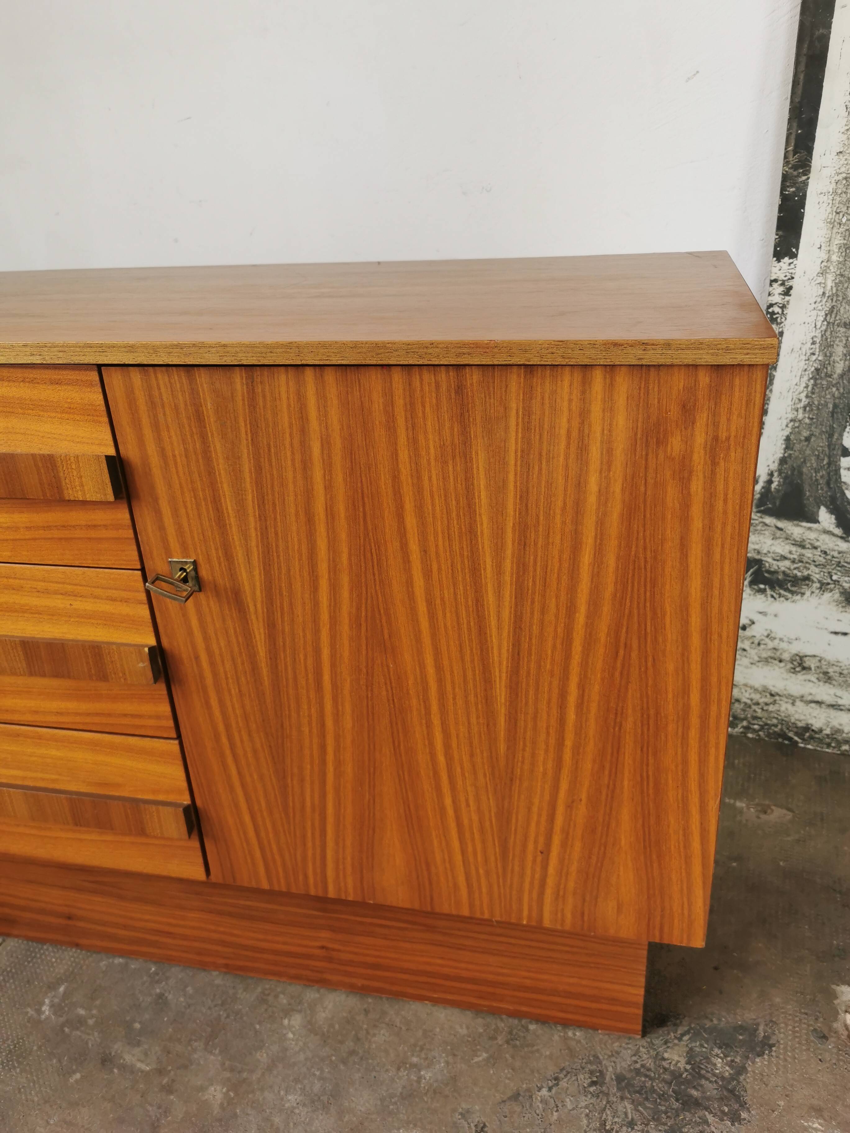 Sideboard, vintage chest of drawers 1970
