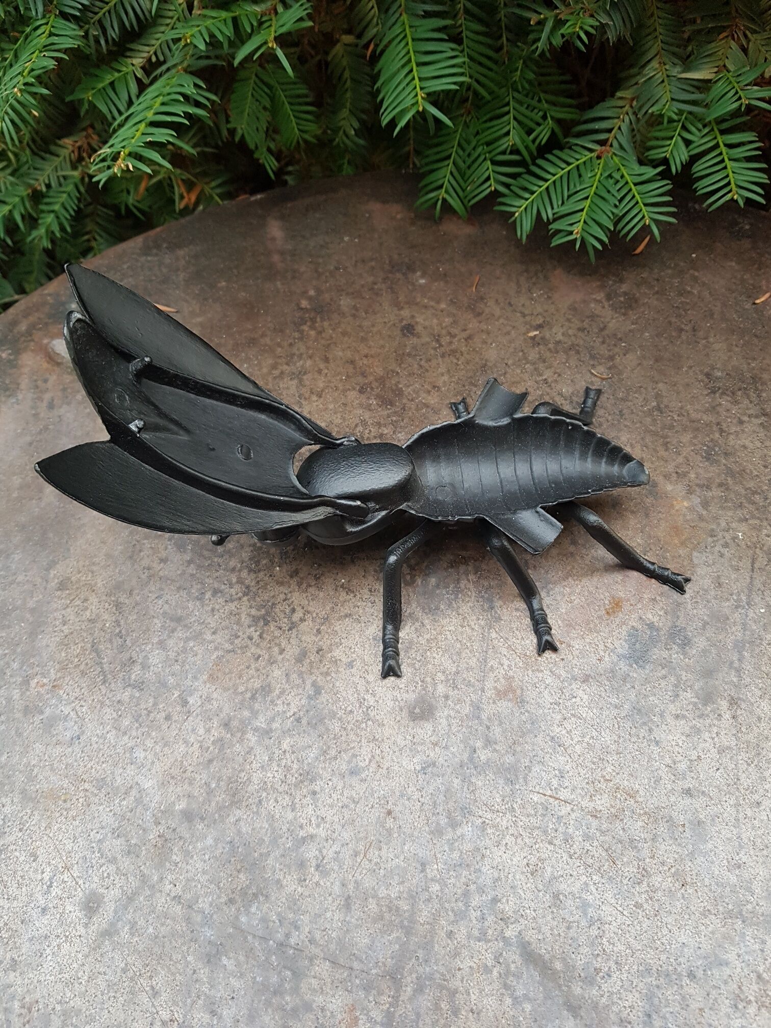 Cicada fly ashtray 1970