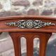 Pair of Louis XVI Napoleon III Chairs Mahogany 1920s Valet de chambre
