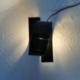 Steel looping lamp, Massive, Belgium, 1990.