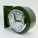 Vintage green citizen double-sided navy wall clock, 1980s