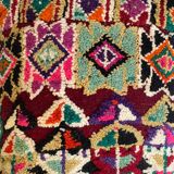 Large vintage Algerian Berber cushion