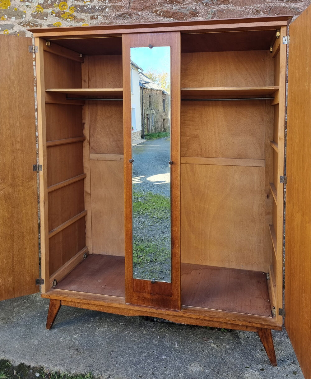 Wardrobe, vintage, square feet, 50s - 60s
