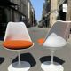 Tulip chairs by eero saarinen for knoll