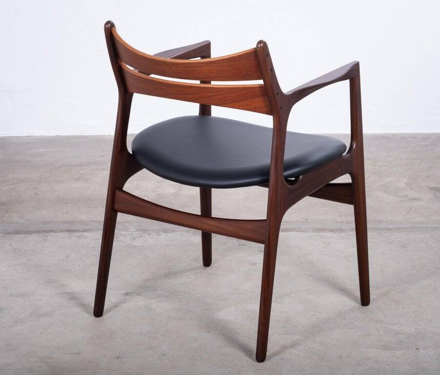 Teak Armchair attributed to Erik Buch for Christiansen Møbelfabrik, Denmark, 1960s