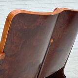 1950s, Danish theater armchairs, furniture velour, original condition.