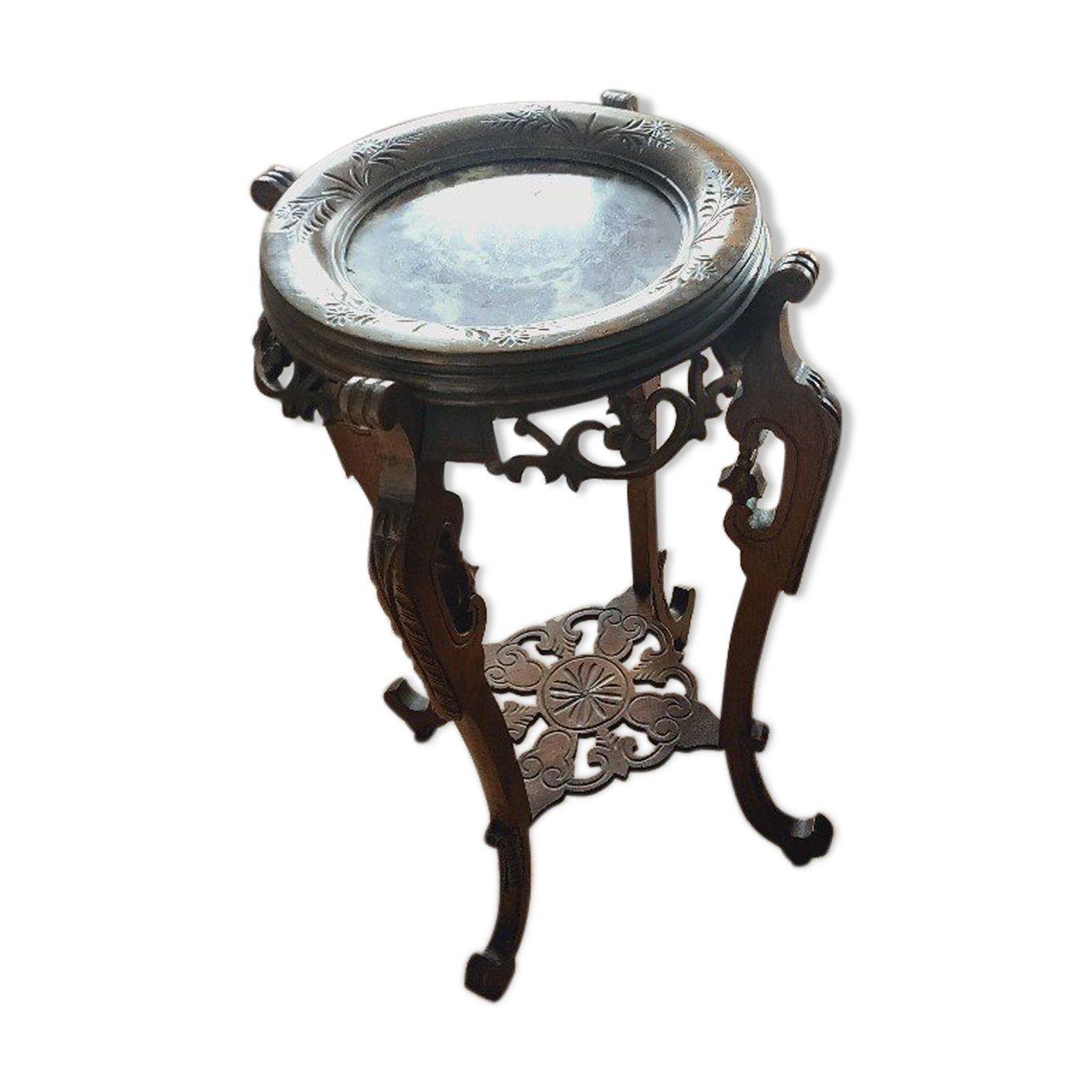 Wooden and marble harness