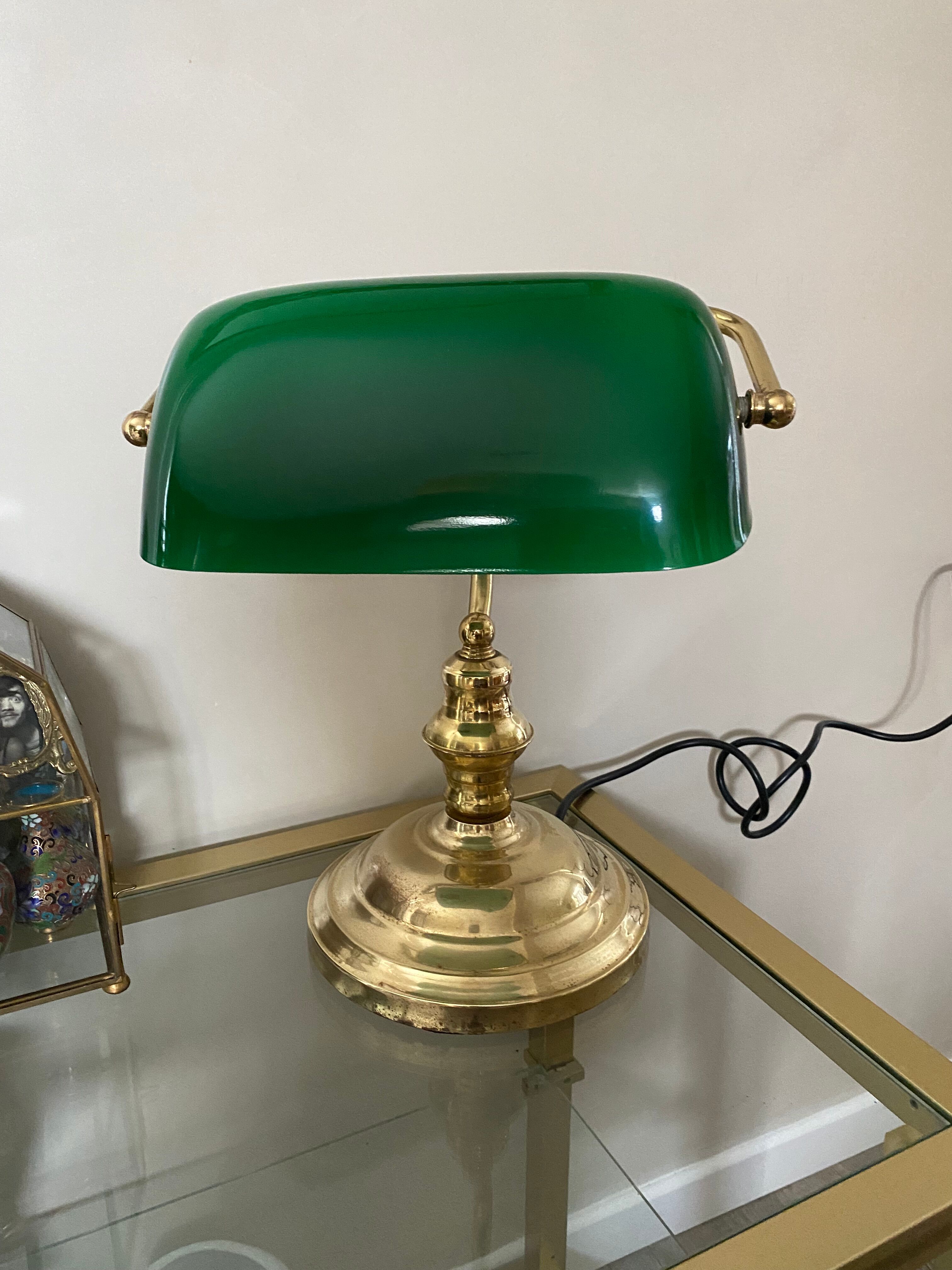 Lampe de banquier