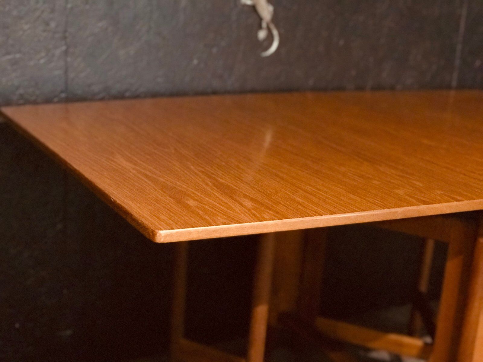 Mid-century teak folding table