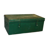 Green military canteen