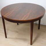 Vintage extendable rosewood dining table, 1960s