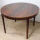 Table de repas vintage extensible en palissandre, 1960