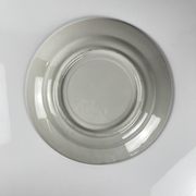 Plat ancien en faïence bleue, décor floral et oiseaux, début XXe