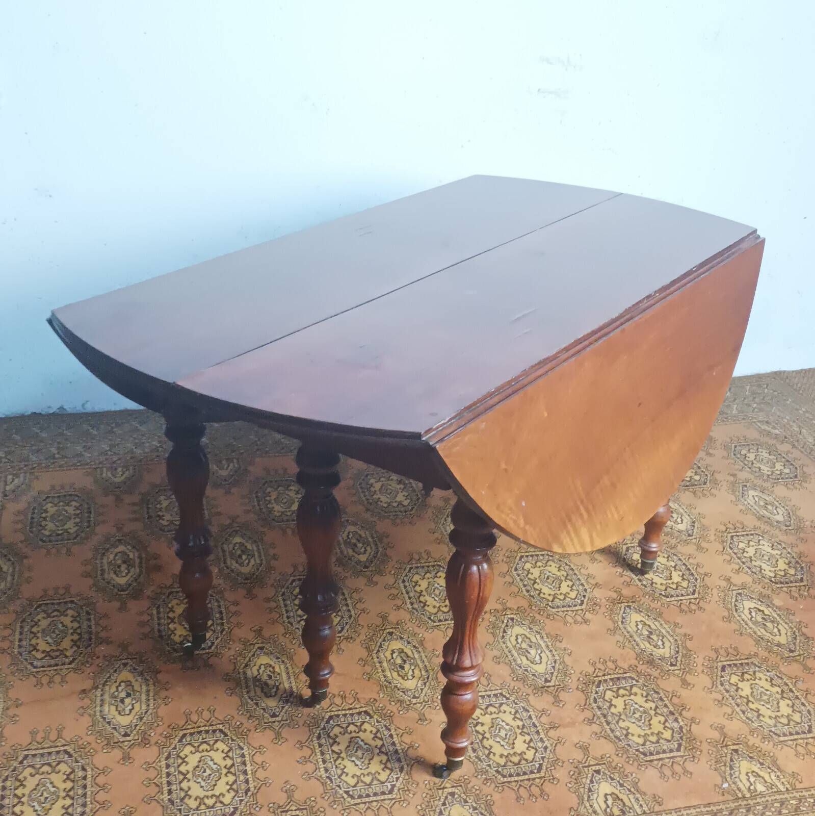 Louis Philippe period walnut table