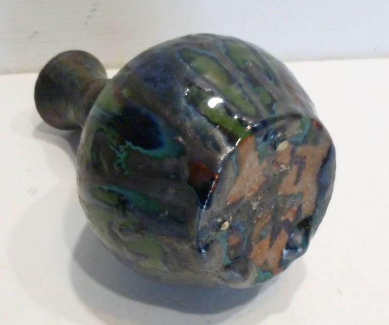 Vase in vernissée faïence