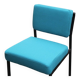 4 designer chairs, vintage 1962 (reupholstered) in the style of Pierre Guariche.