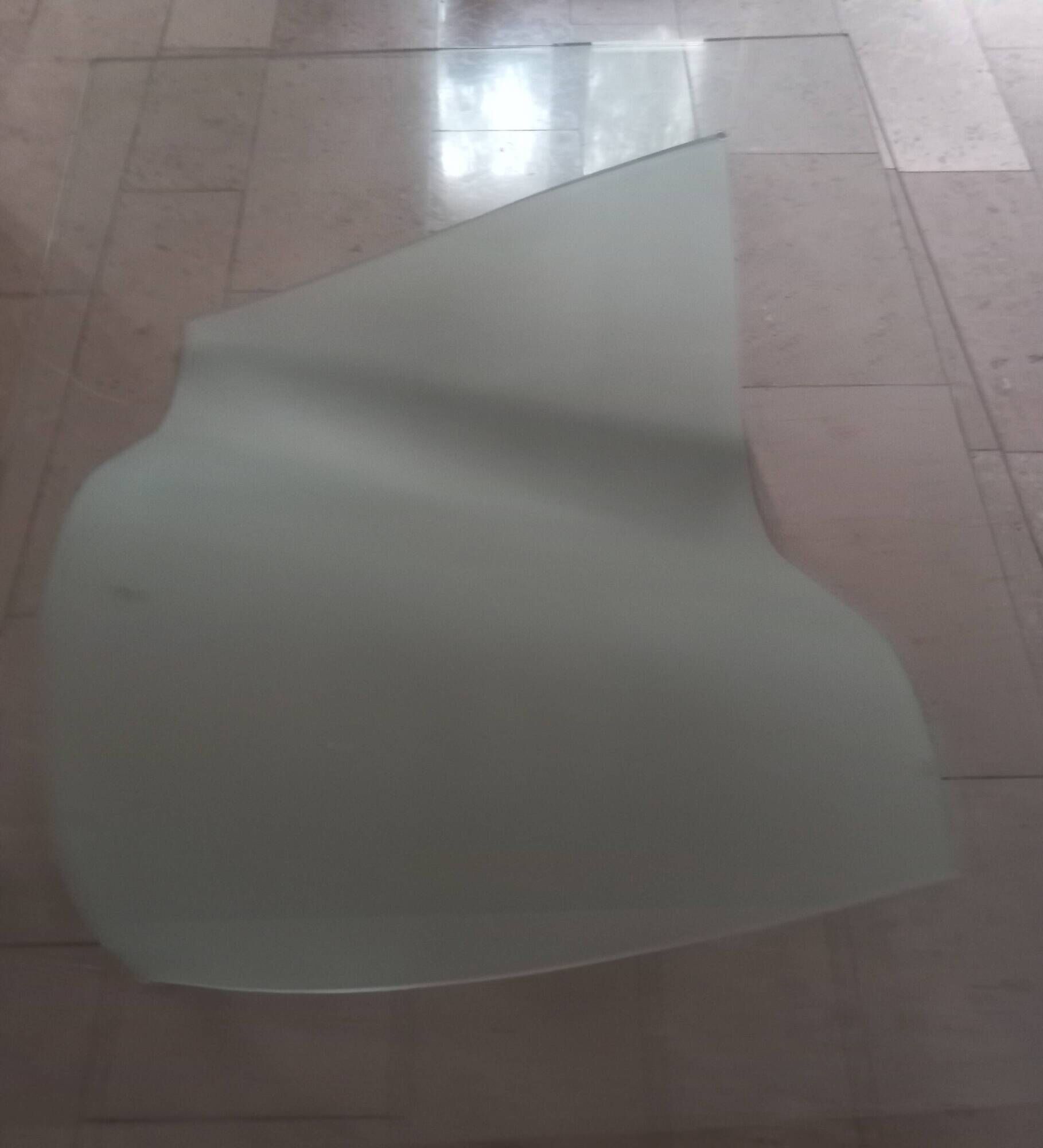 Coffee table glass Roche Bobois designer Maurice Barilone