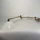 Brass and opaline art deco swing swivel wall lamp
