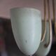 Vintage lacquered metal pendant from the 1950s, Herman Busquet for Hala.