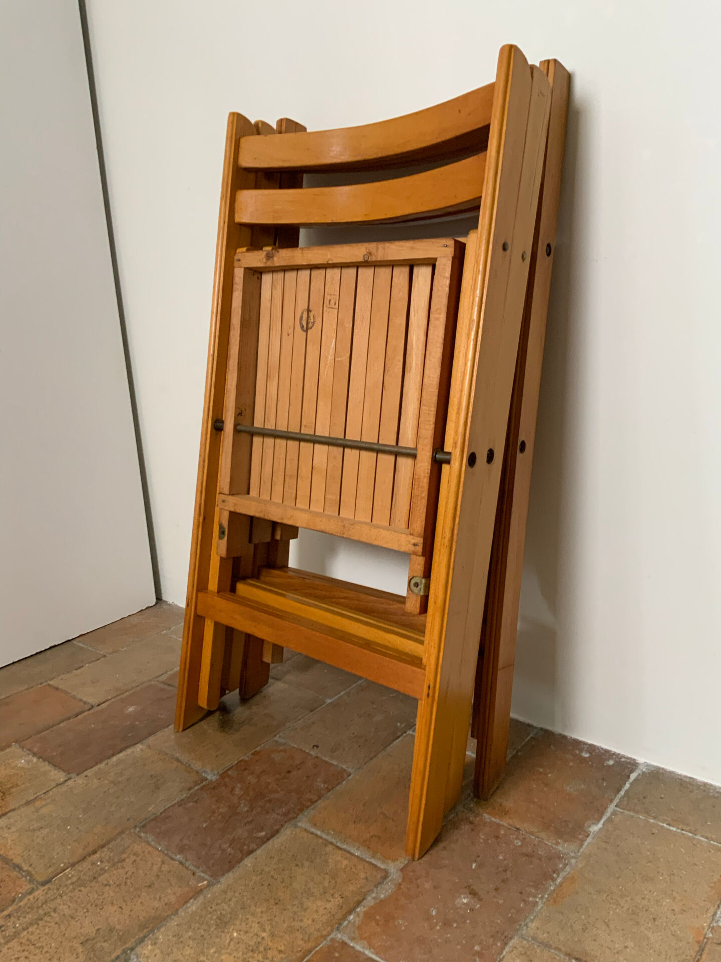 Trio de chaises pliantes 70´