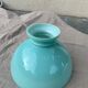 Mint green opaline globe for lamp or vintage kerosene lamp